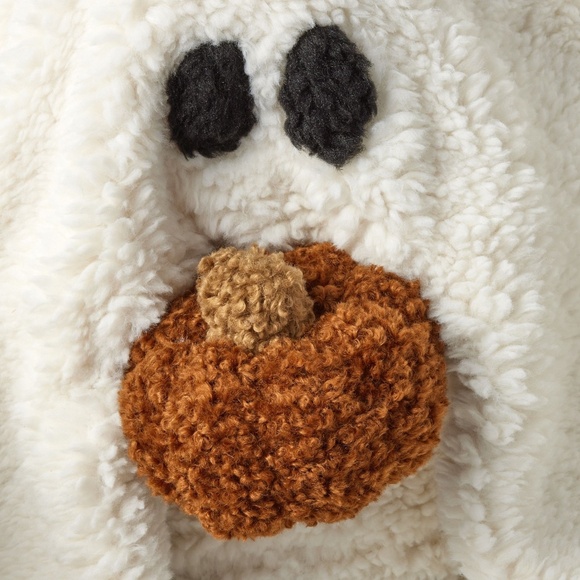 Gus the Ghost with Pumpkin Pillow - PB - Picture 2 of 9